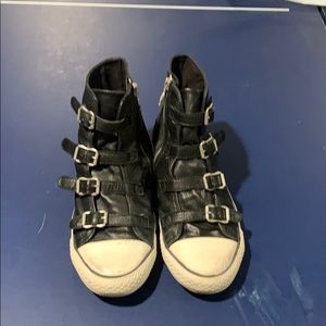 Women’s Ash Leather sneakers size 37blk